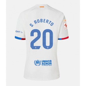 Lacne Muži Futbalové dres Barcelona Sergi Roberto #20 2023-24 Krátky Rukáv - Preč